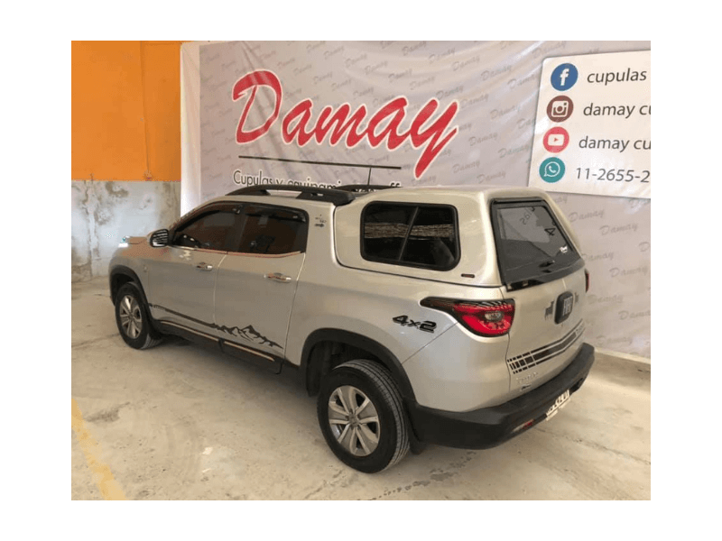 Cupula para camioneta Fiat Toro D/C Línea Cargo