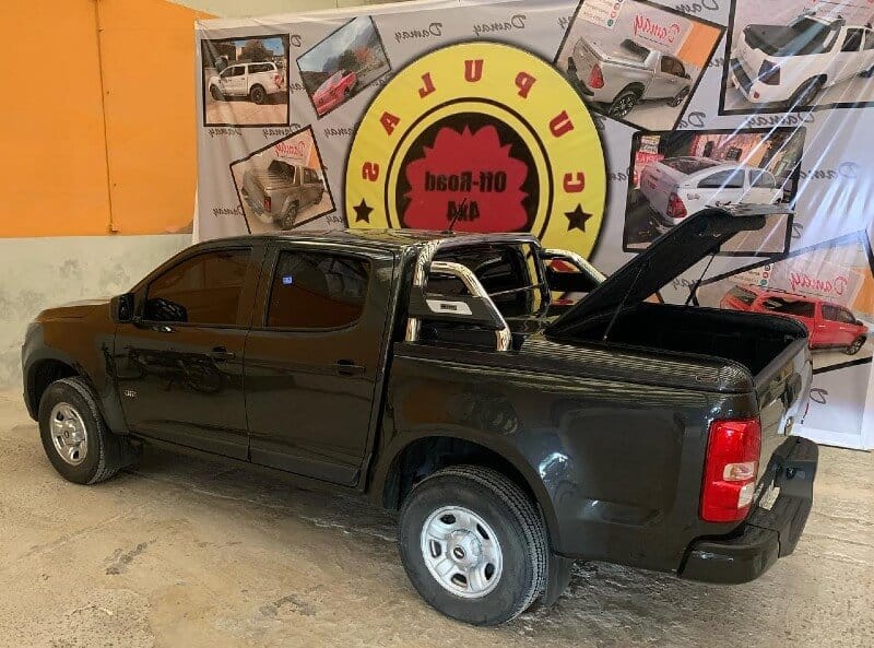 Tapa rigida con barra antivuelco s10 Tapa Rígida con Barra Antivuelco S10