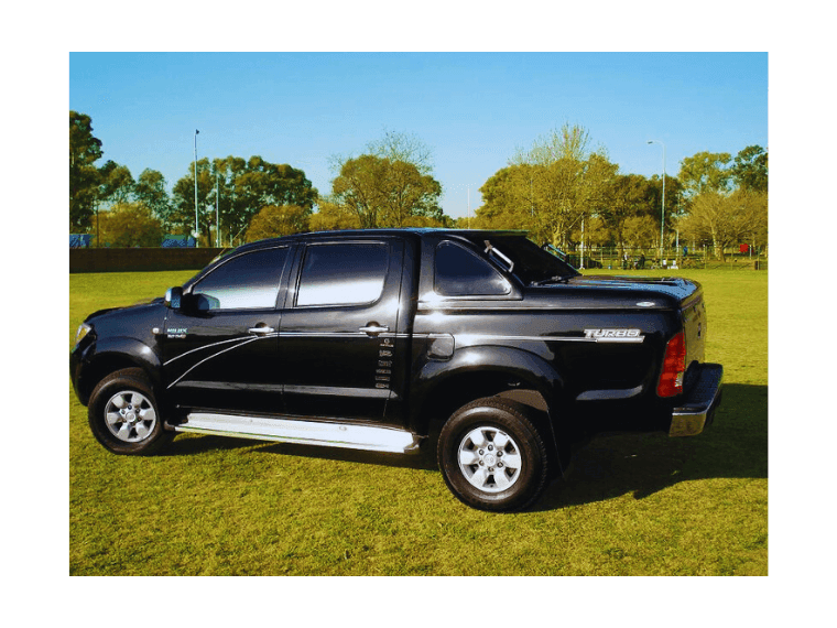 Tapa rigida con barra plástica toyota hilux 2005 (1) Tapa Rígida Toyota Hilux con Barra Plástica 2005/2015