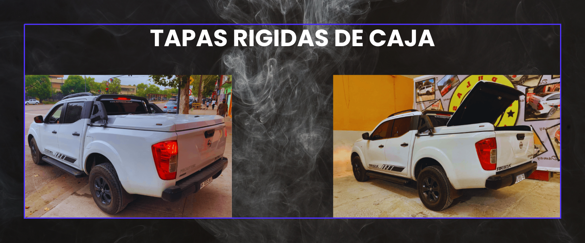 Tapas rigidas de caja para camionetas 4x4