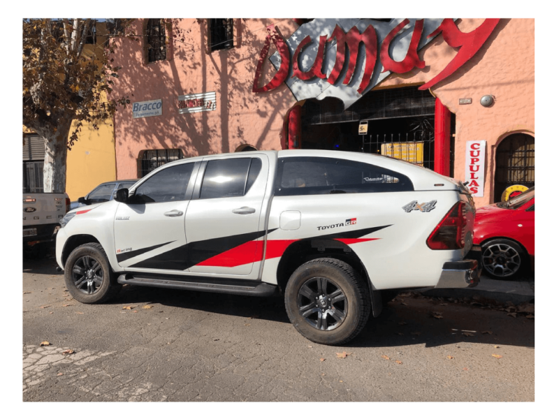 Cupula para toyota hilux doble cabina