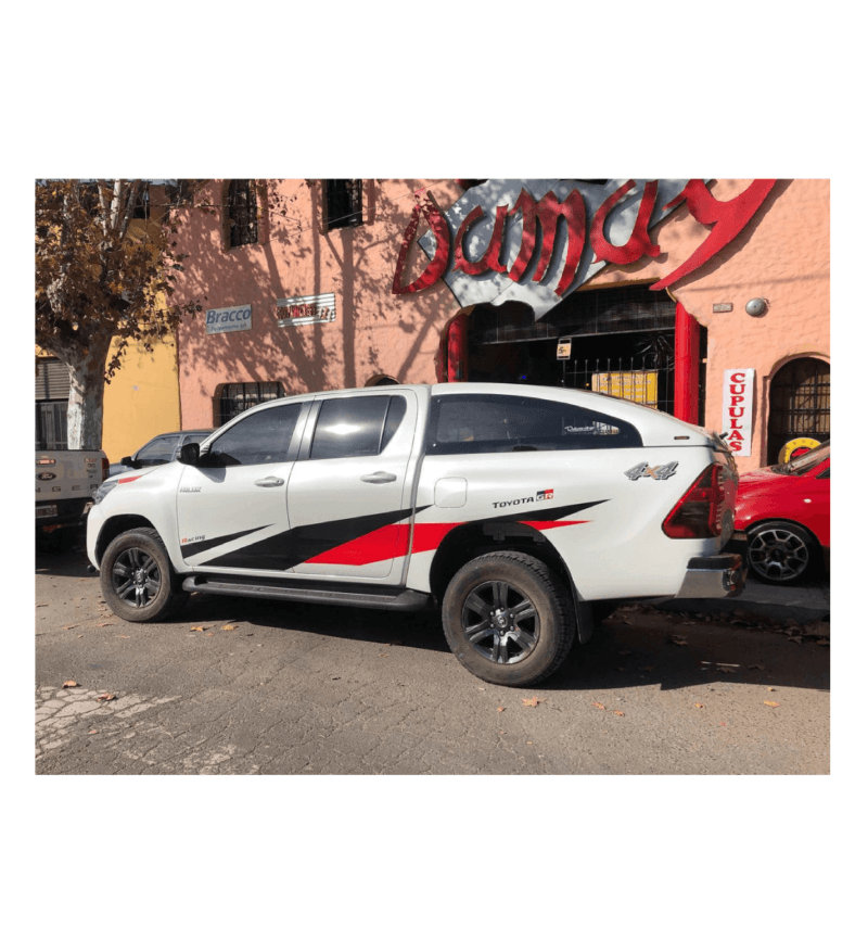 cupula damay dakar hilux 102 Cupula para toyota hilux doble cabina